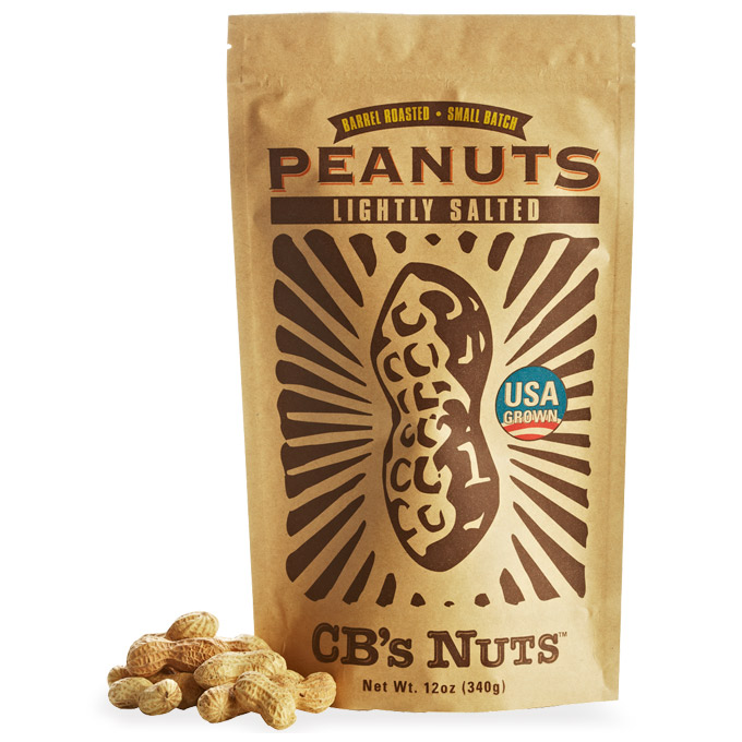 Cb's Jumbo Peanuts Lightly Salted (12X12 Oz)