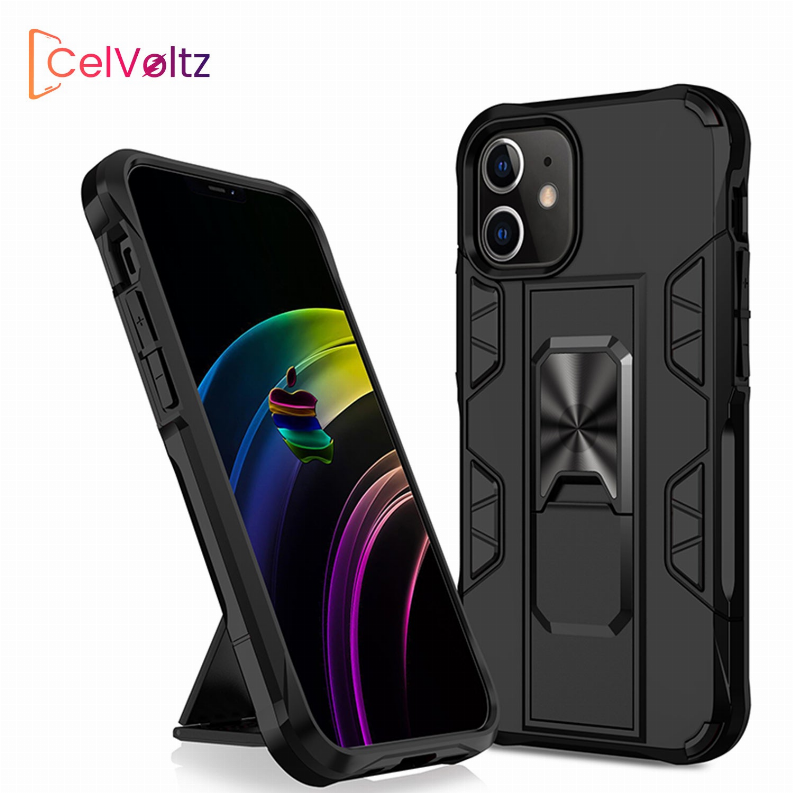 Celvoltz Kickstand Shockproof Case For IPhone - iPhone 13 Mini