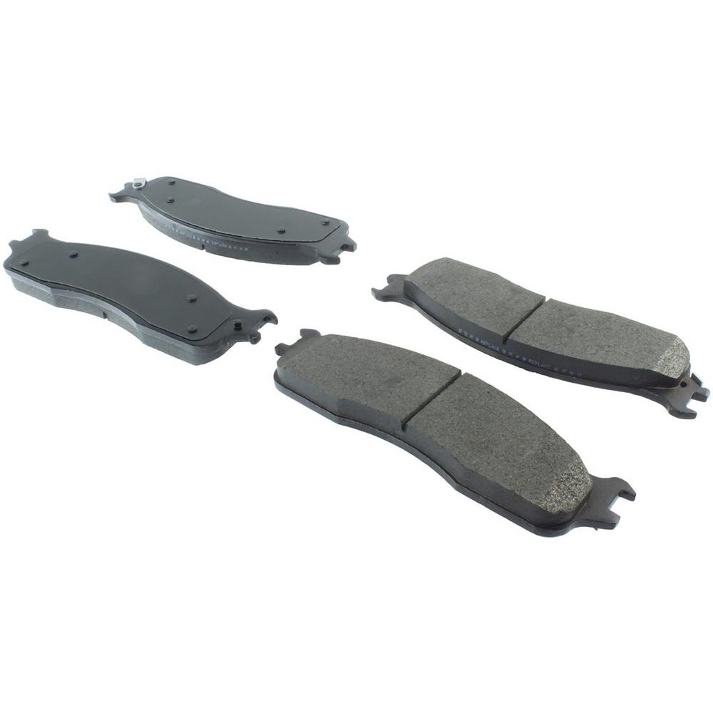 POSI-QUIET PREMIUM EXTENDED WEAR BRAKE PADS WITH HARDWARE