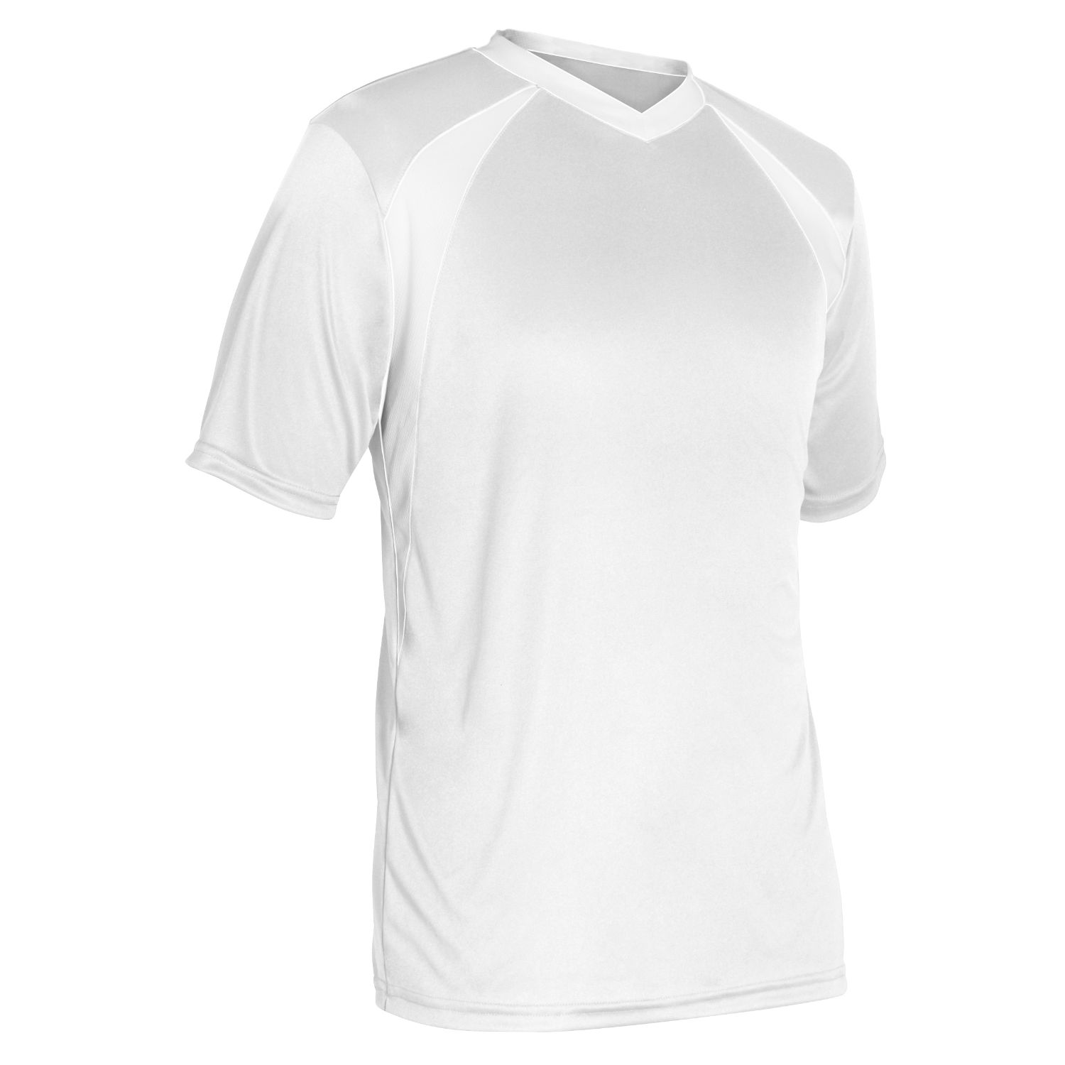 Champro Adult Sweeper Soccer Jersey White White Small
