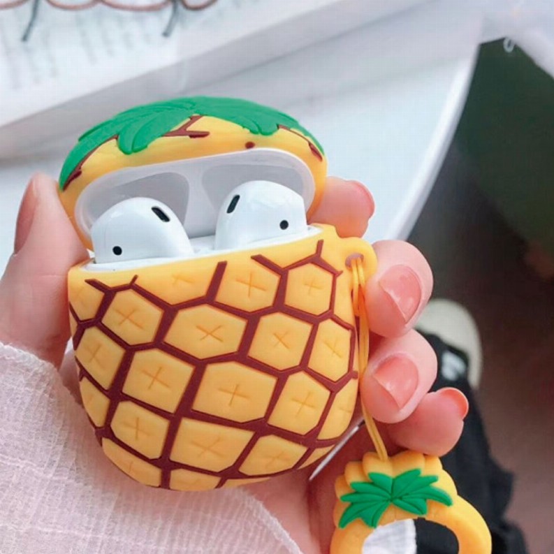 Funky Airpod Case- Banana - Pineapple