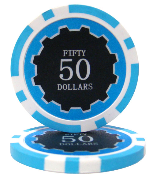 Eclipse 14 Gram Poker Chips - $50