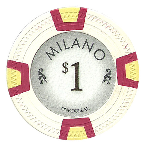 Roll of 25 - Milano 10 Gram Clay - $1