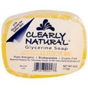 Clearly Naturals Honeysuckle Soap (1x4 Oz)