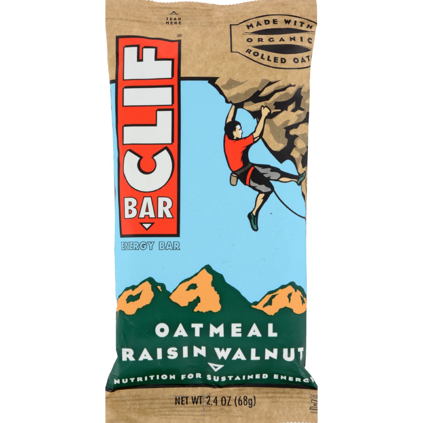 Clif Bar Oat Raisin Walnut Clif Bar Bar (12x2.4 Oz)