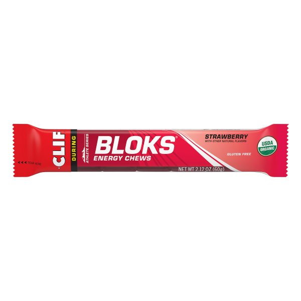 Clif Bar Strawberry Clif Bar Shot Blok (18x2.1 Oz)