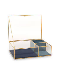 Glass Jewelry Box