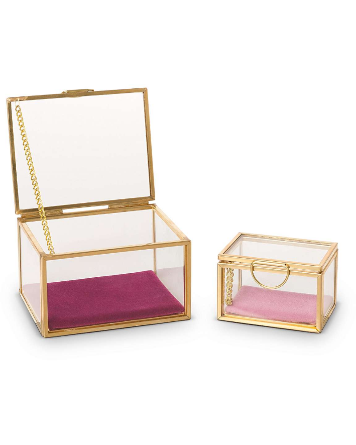 Glass Jewelry Boxes