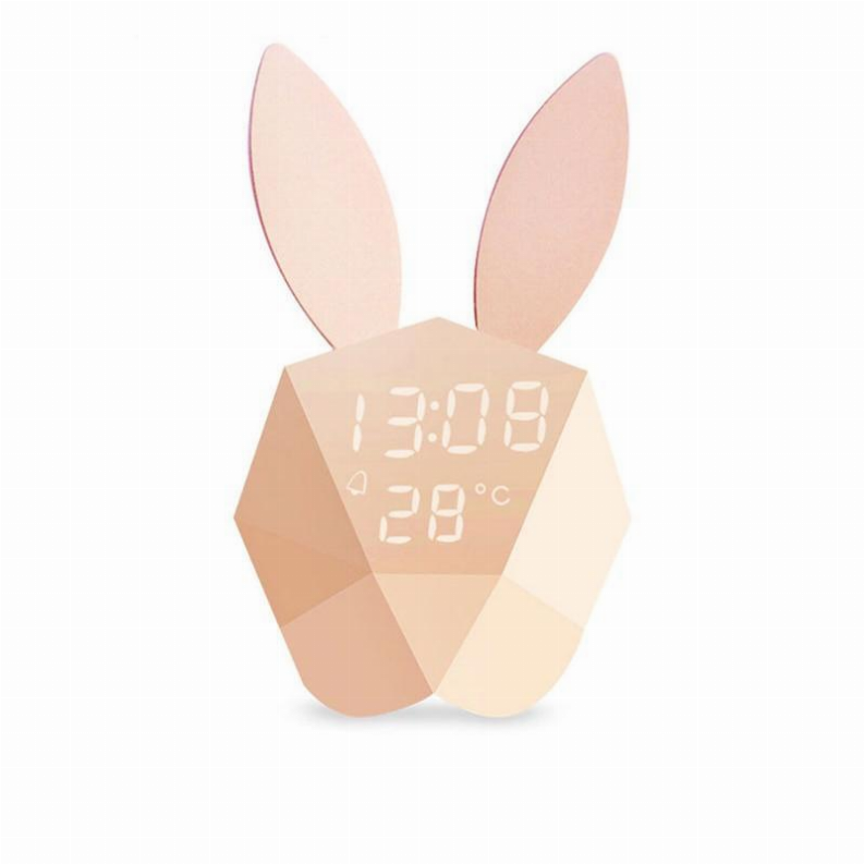 Rabbit Alarm Clock with Temperature Display