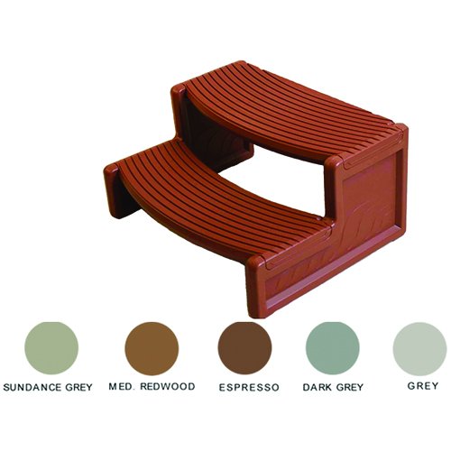 Steps, Confer, Handi-Step 2, 27"Wide, Espresso