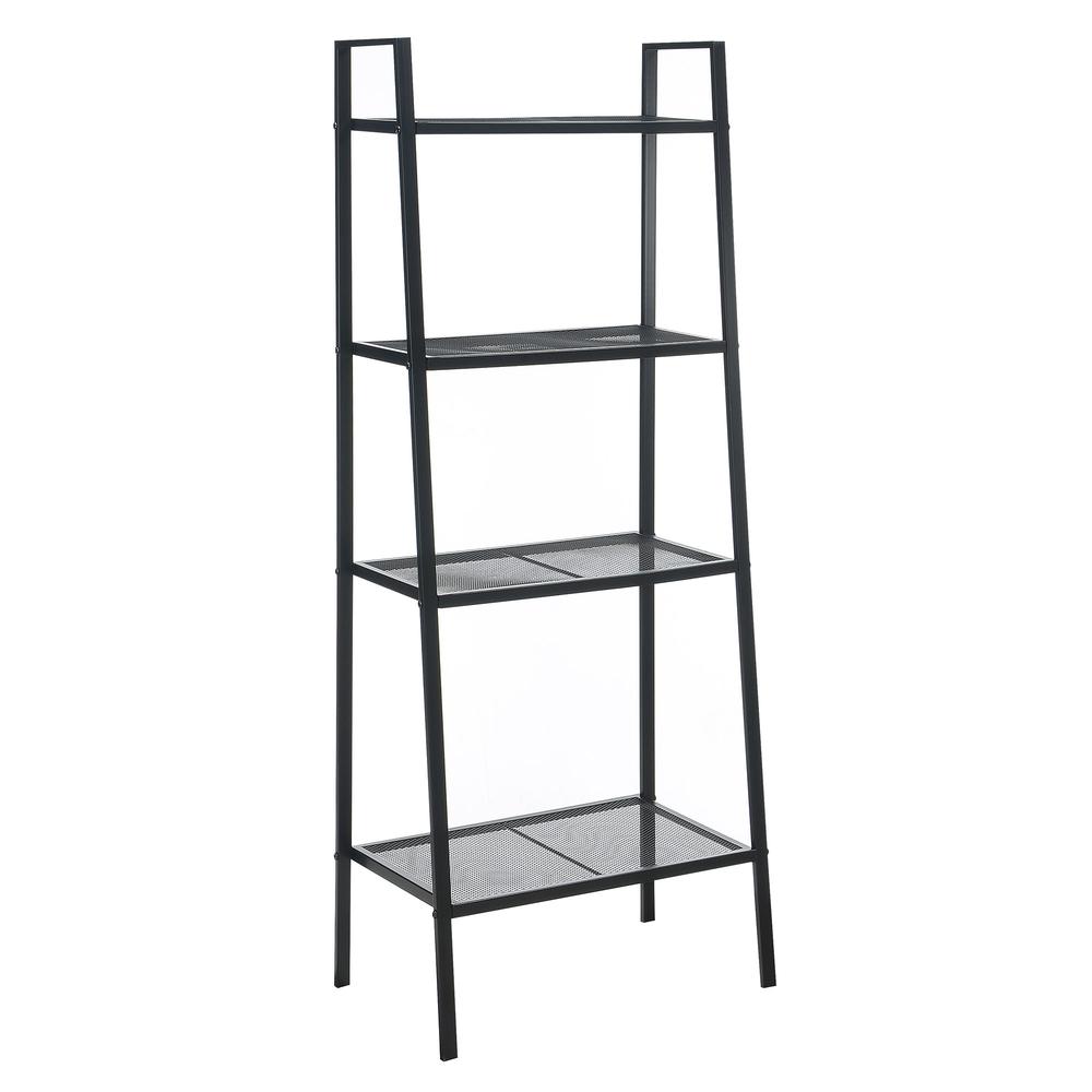 Designs2Go 4 Tier Metal Plant Stand Black