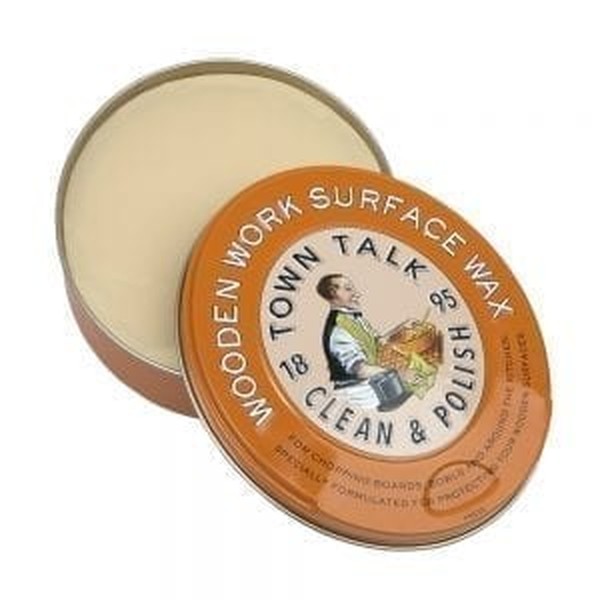 Town Talk Wood Work Surface Wax, Orange Scent  5 oz