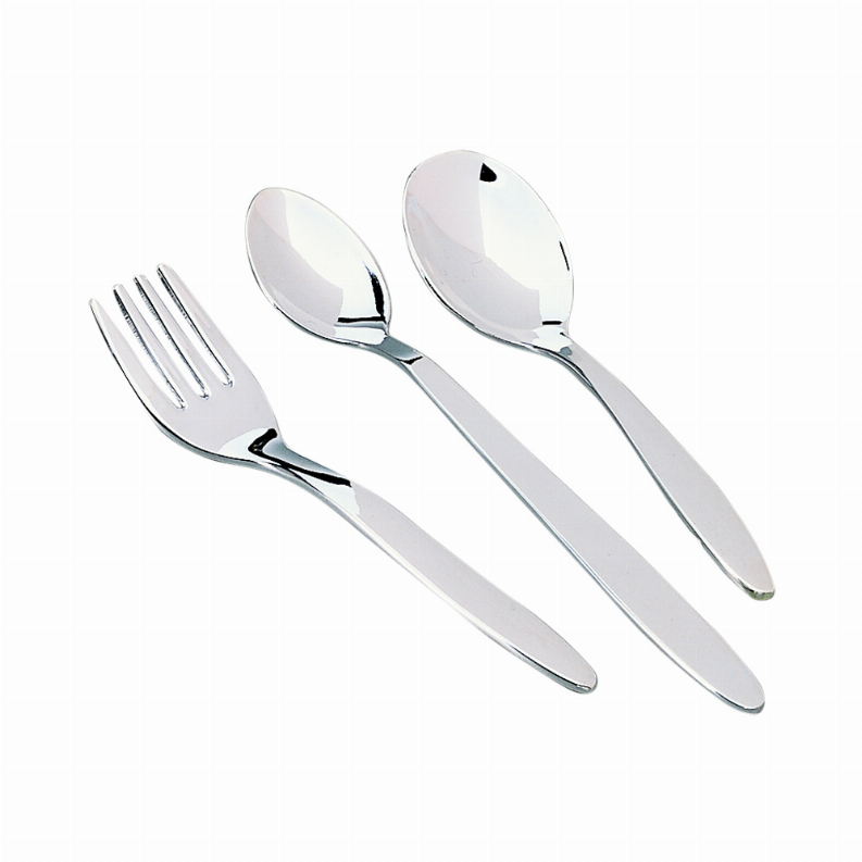 3 Piece Flatware Set, Nickle Plated