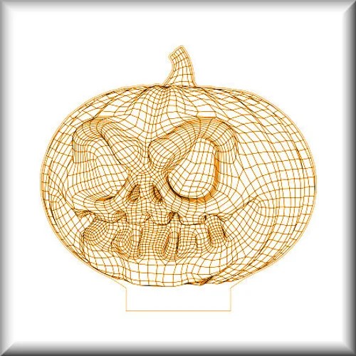 Halloween Designs - Pumpkin No Base