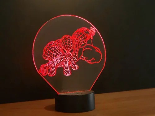 Spiderman (simulated) - 3 1/2" Round Base