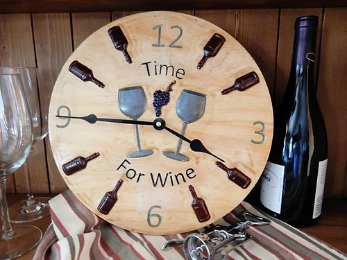 Wine Clock