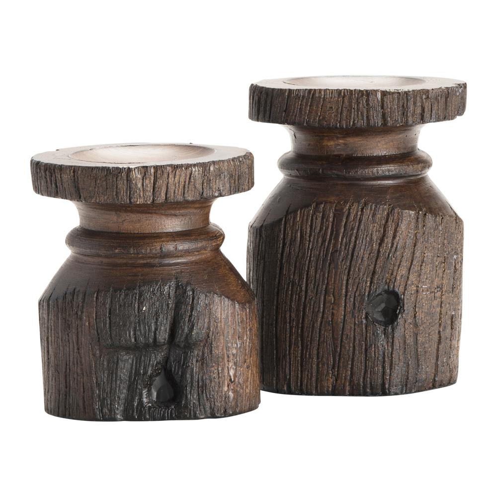 Barn Post Candleholders