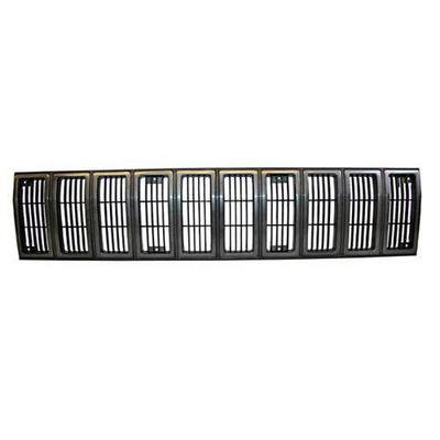 CHEROKEE RADIATOR GRILLE, BLACK/SILVER