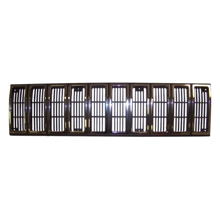 CHEROKEE RADIATOR GRILLE, CHROME/BLACK