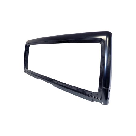 BLACK WINDSHIELD FOR 2007-2018 JEEP JK WRANGLER; PAINTABLE