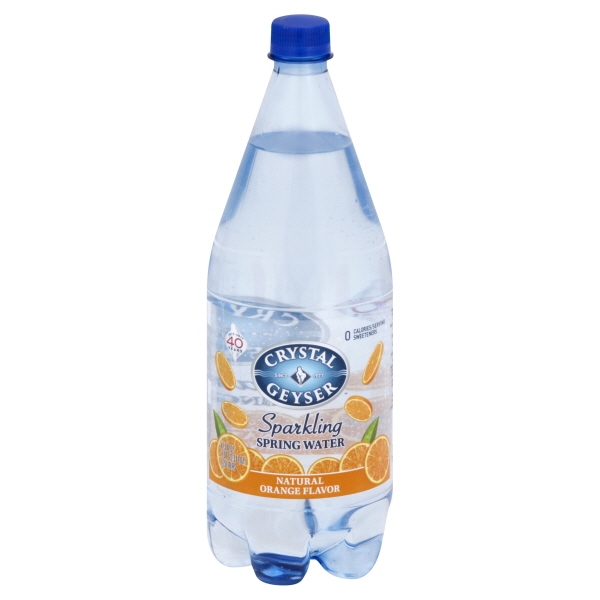 Crystal Geyser Orange Mineral Water (12x42.25OZ )