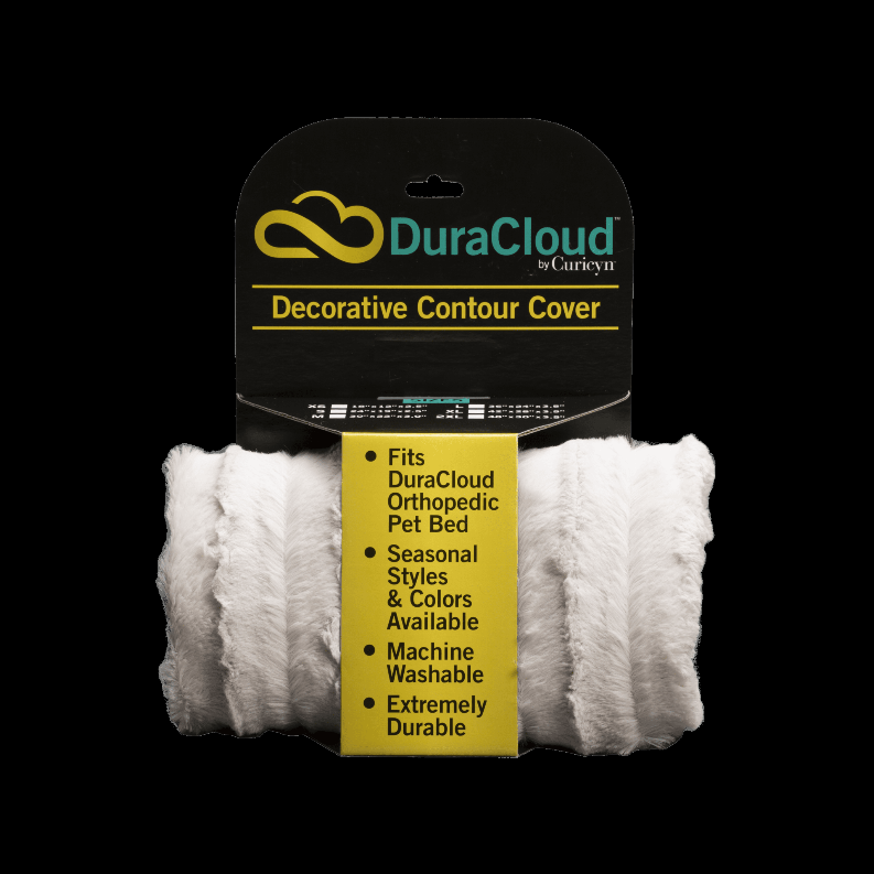DuraCloud Orthopedic Pet Bed and Crate Pad Contour Cover X-Small Sand