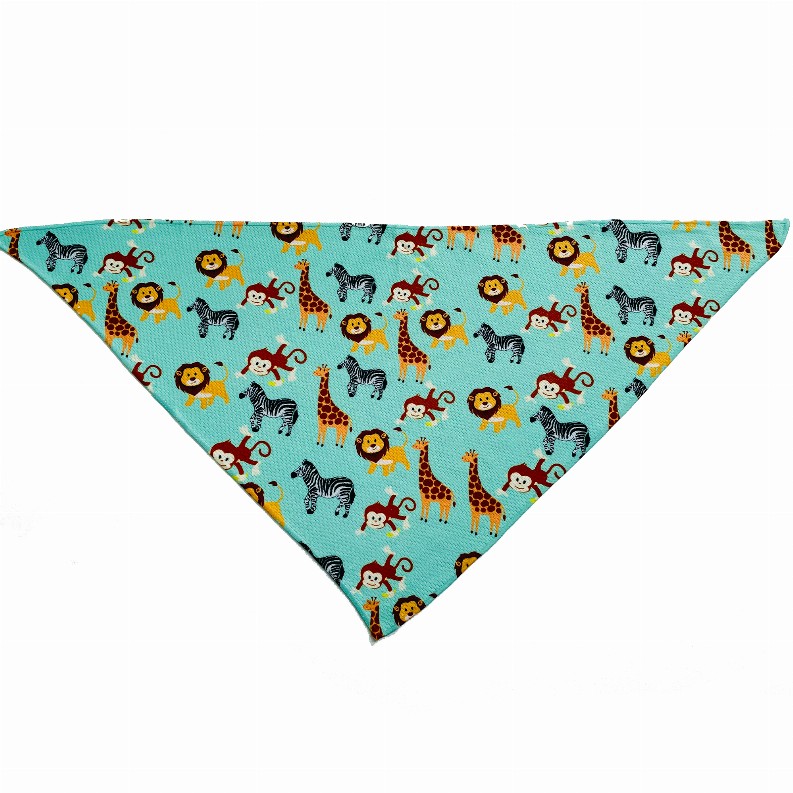 Cutie Ties Tie On Dog Bandana - Large Zoo Furiends