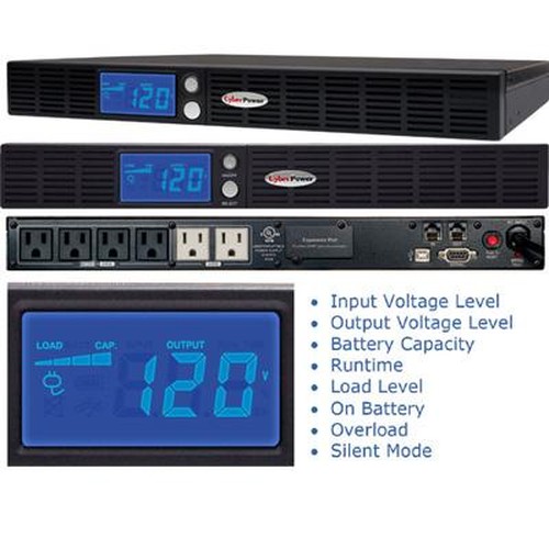 500VA / 300W 1U Rackmount