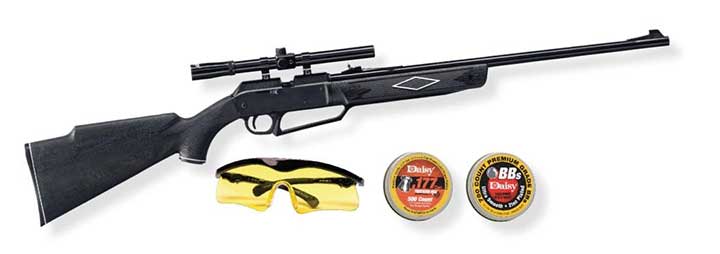 Daisy PowerLine Model 880 .177cal Multi-Pump BB/Pellet Rifle Kit