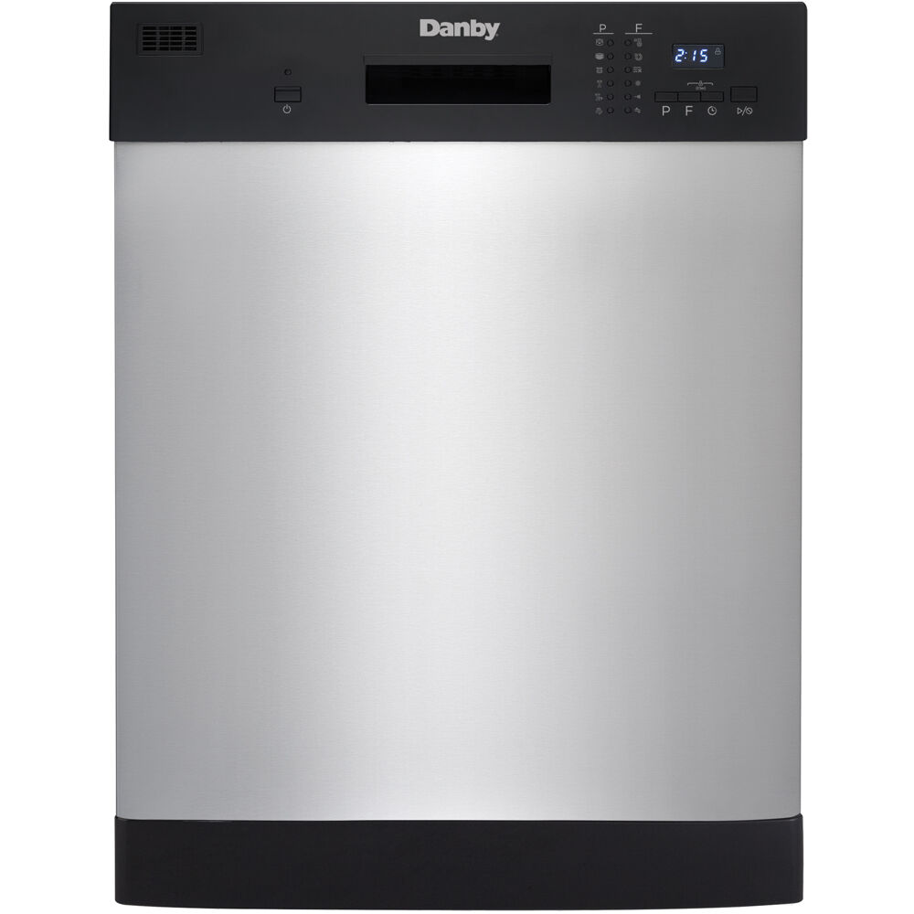 24" Built-In Dishwasher,12 Place Settings, SS Interior, 6 Wash Programs