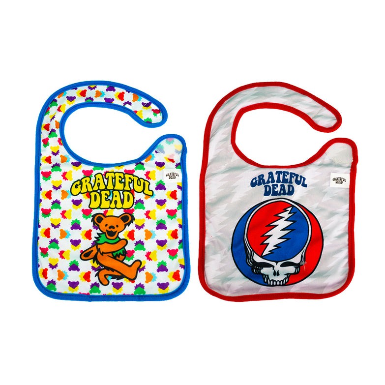 Grateful Dead Extra Soft Bibs 2 Pack