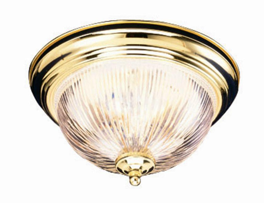 Millbridge 2-Light Ceiling Mount, Polished Brass