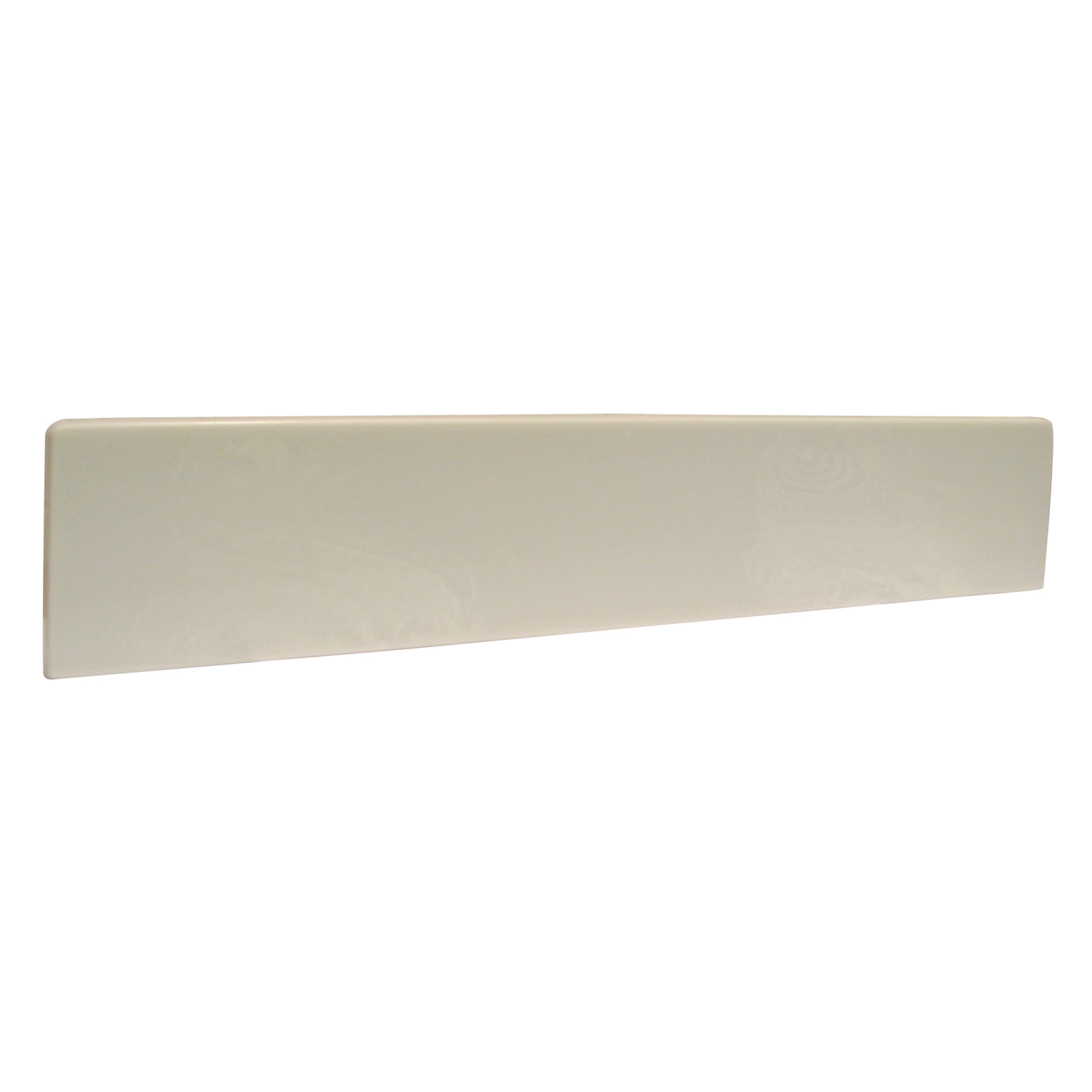 19-Inch Universal Marble Side Splash, White