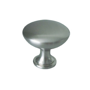 Midtown Door and Cabinet Knob, Satin Nickel