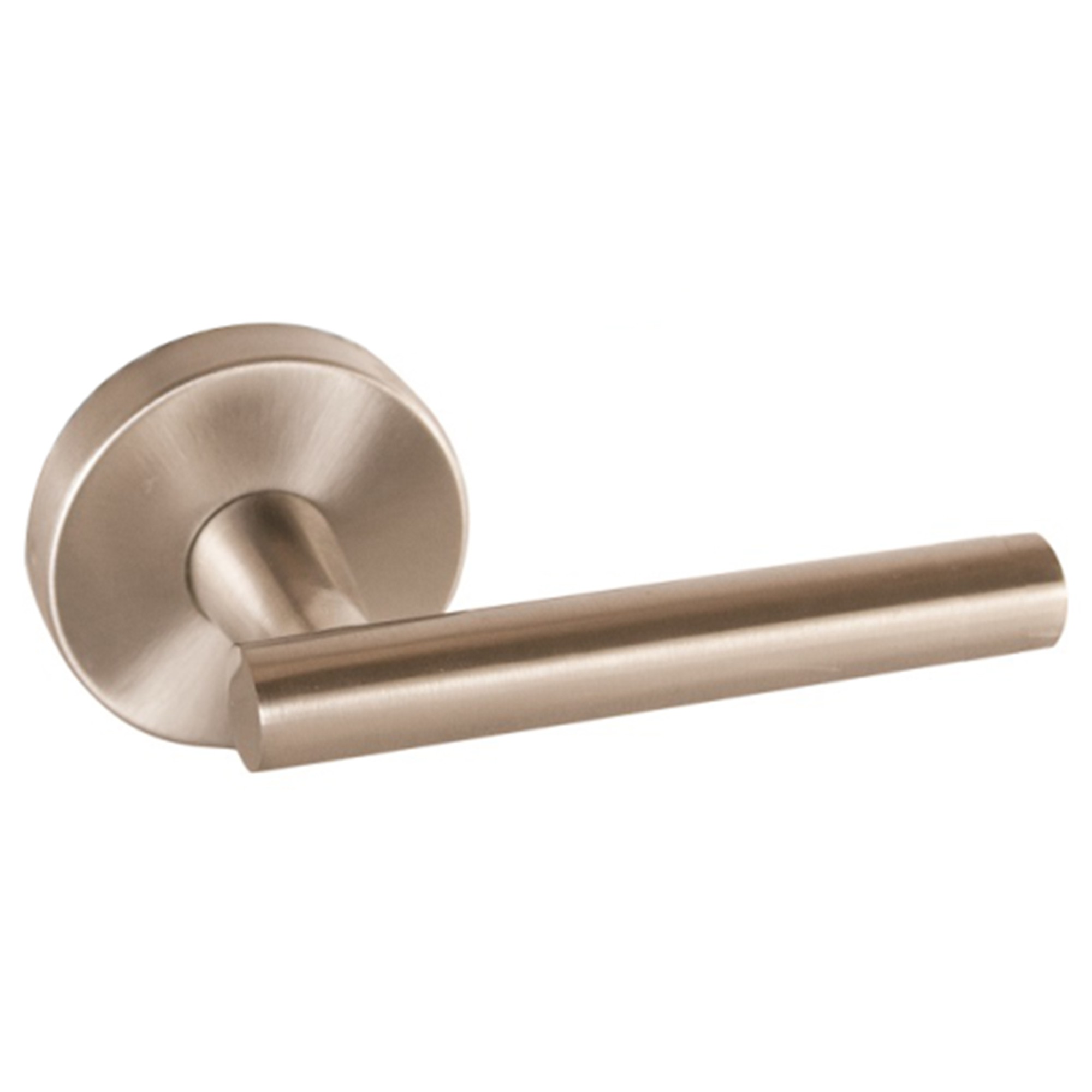 Design House 580944 Eastport Dummy Lever, Reversible for Left or Right Handed Doors, Satin Nickel Finish