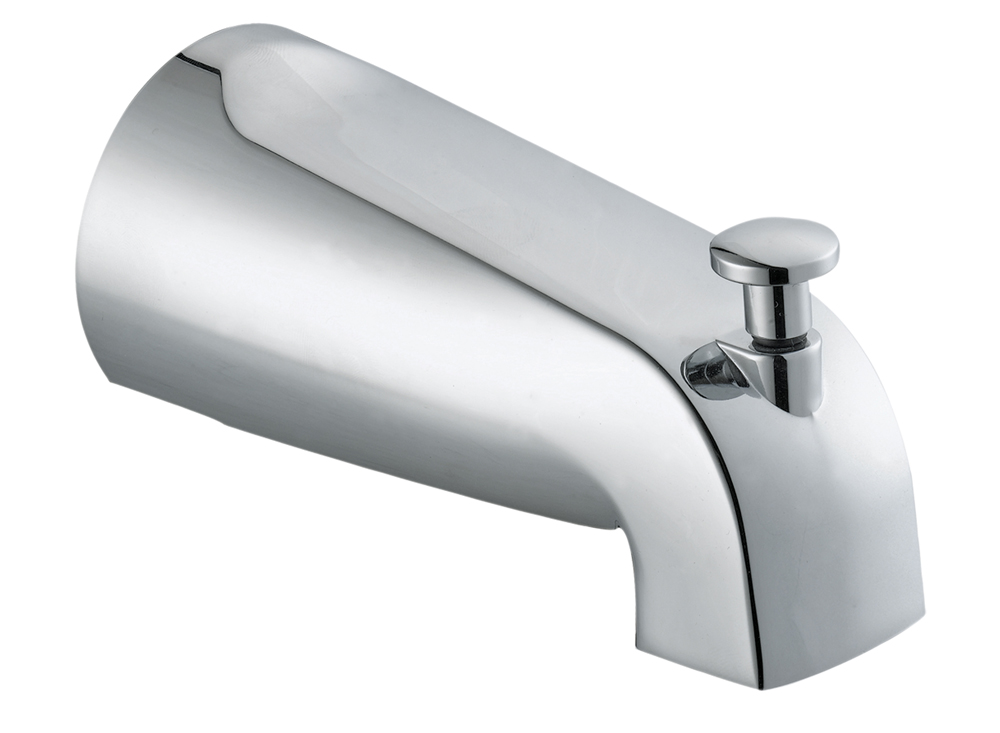 Design House 522565 Tub Diverter Spout, Polished Chrome