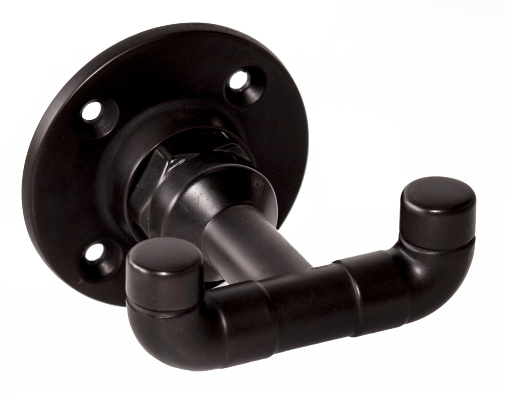 Design House 580688 Kimball Double Robe Hook, Satin Black