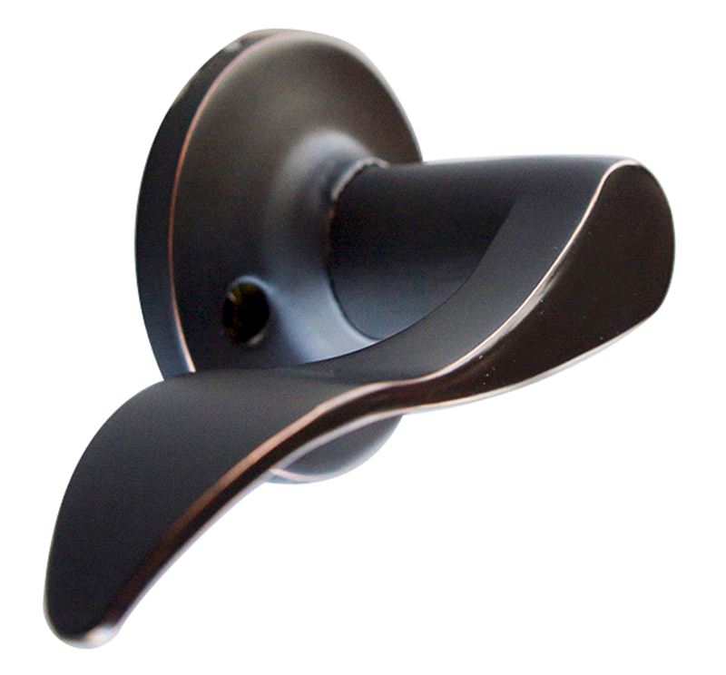 Design House 726992 Stratford Left Hand Dummy Door Knob, Oil Rubbed Bronze