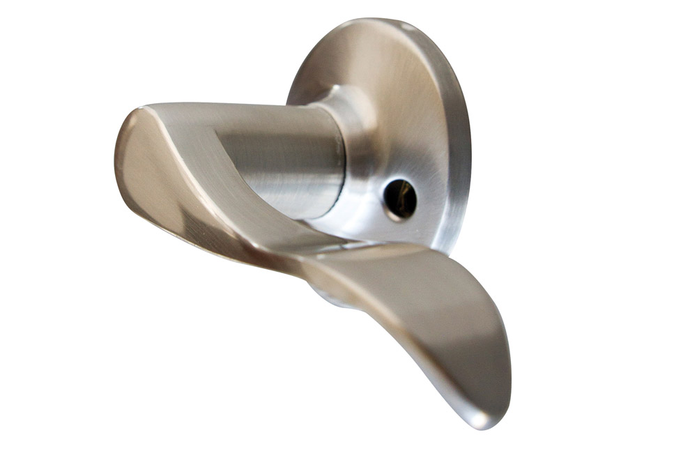 Design House 727925 Stratford Dummy Door Knob, Satin Nickel