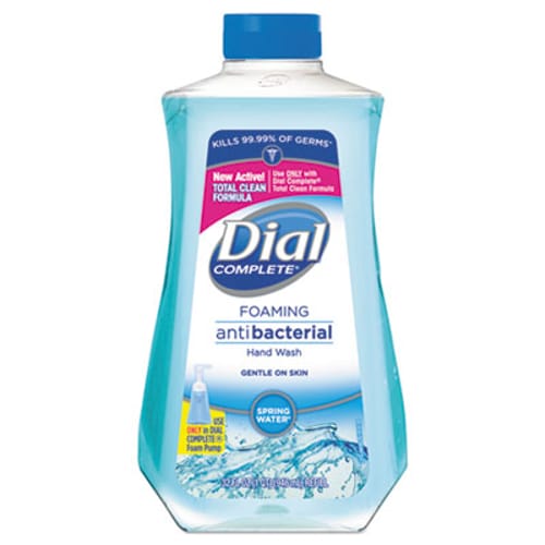 Antibacterial Foaming Hand Wash Spring Water Scent, 32 oz Bottle, 6/Case