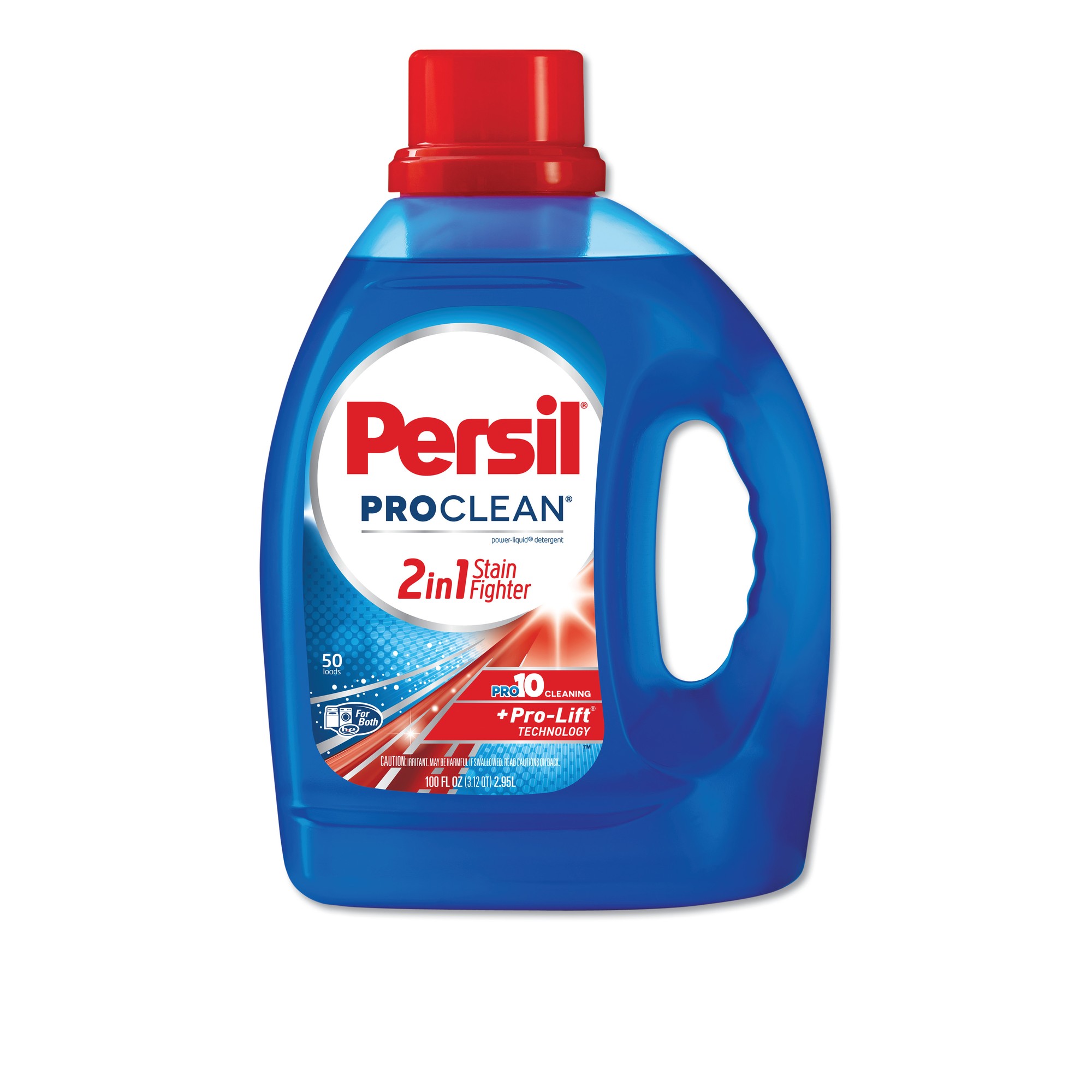 ProClean Power-Liquid 2in1 Laundry Detergent, Fresh Scent, 100 oz Bottle, 4/Casen