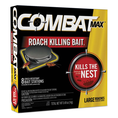 Roach Bait Insecticide, 0.49 oz Bait, 8/Pack, 12 Pack/Case