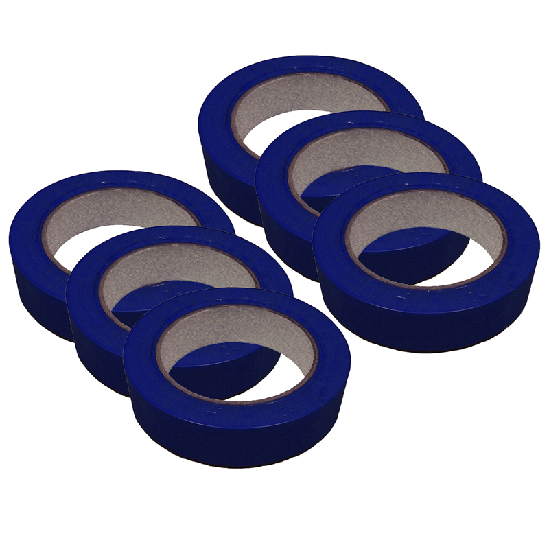 Floor Marking Tape, Navy, 6 Rolls