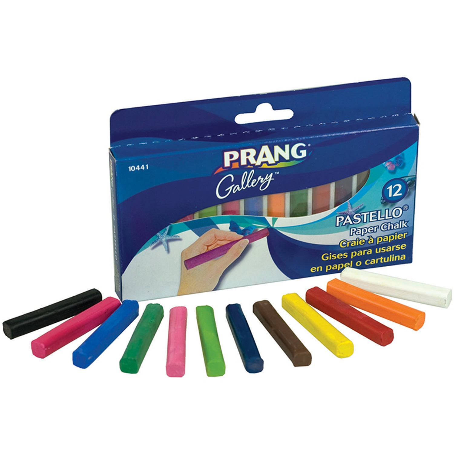 Pastello Chalk Pastel, 12 colors