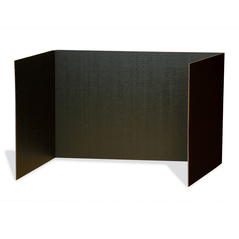 Privacy Boards, Black, 48" x 16", 4 Boards