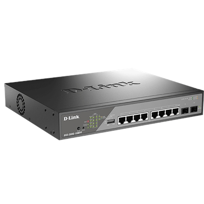 10 Port Gig PoE Switch 242W