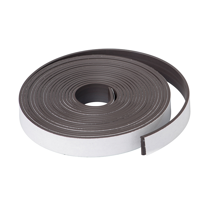 Roll Magnet Strip with Adhesive, 1/2" x 10'