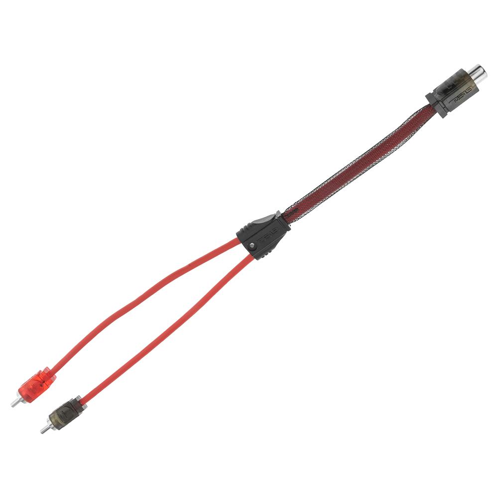 DS18 Advance RCA Ultrex Flex Y Connector - 1 Female to 2 Male