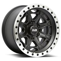 REV OFF ROAD 886 SERIES BEADLOCK 17X9 6X139.7 -12MM MATTE BLACK REV WHEEL