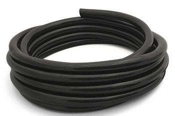 20' Black Kink Resistant Vinyl Tubing - 5/8" ID